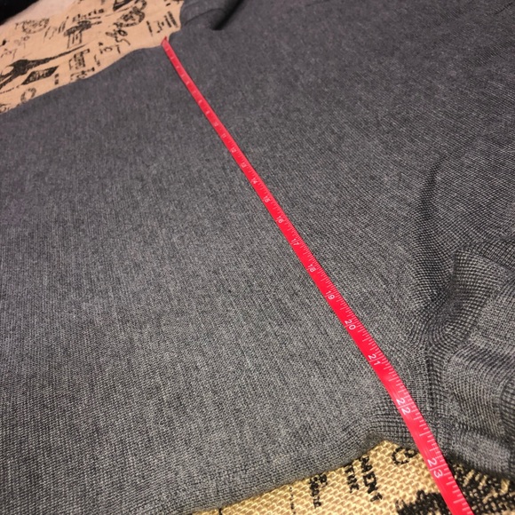 Banana Republic NWOT! Grey V Neck Button Down  Pockets Cardigan Sweater - Picture 12 of 13